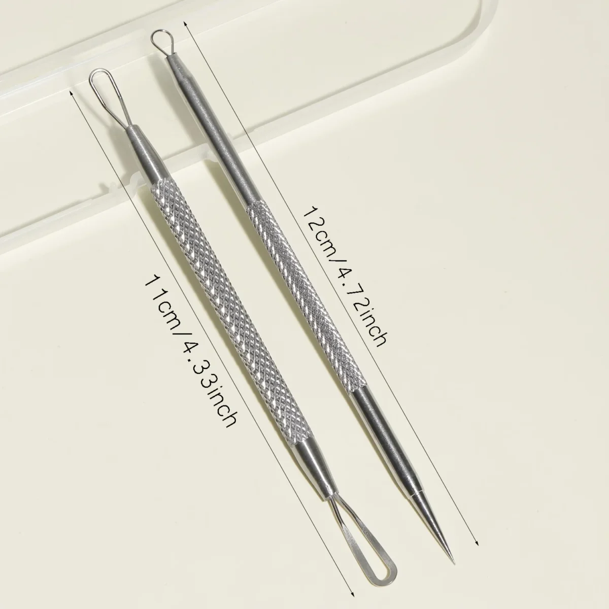 Extra Fine Cellular Acne Blackhead Tweezers - Facial Beauty Remove Acne Needle Tools for Skin Care,Blemish and Whitehead Removal - Image 3