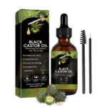 60ml Black Castor Oil Hair Growth Jamaican Scalp Dense Hair Strengthening Hair Loss Prevention Repair Nourishing Liquid
