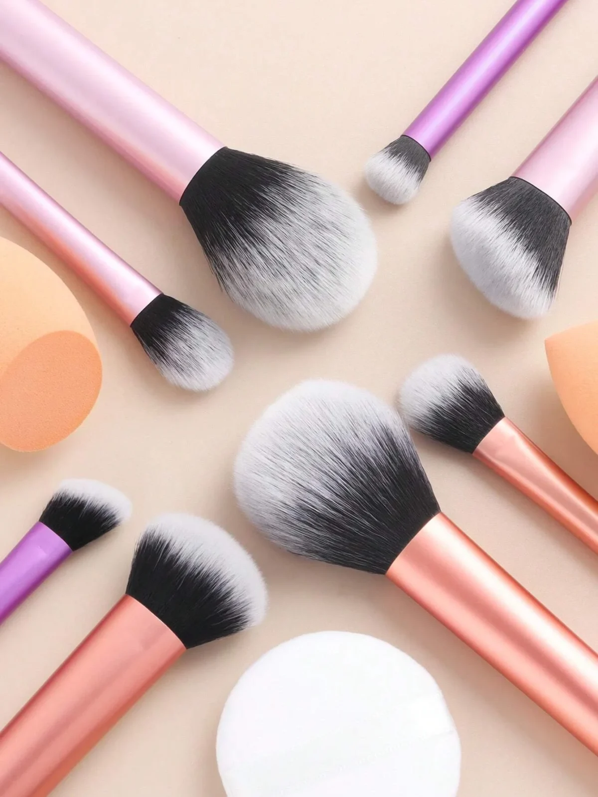 8pcs Makeup Brush Kit Soft Synthetic Hair Make Up Brushes Foundation Blush Eyeshadow Cosmetic Makeup Tools - Image 4